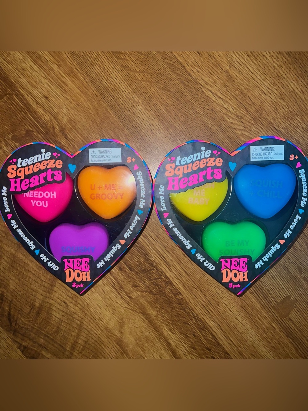 Needoh Teenie Squeeze Hearts